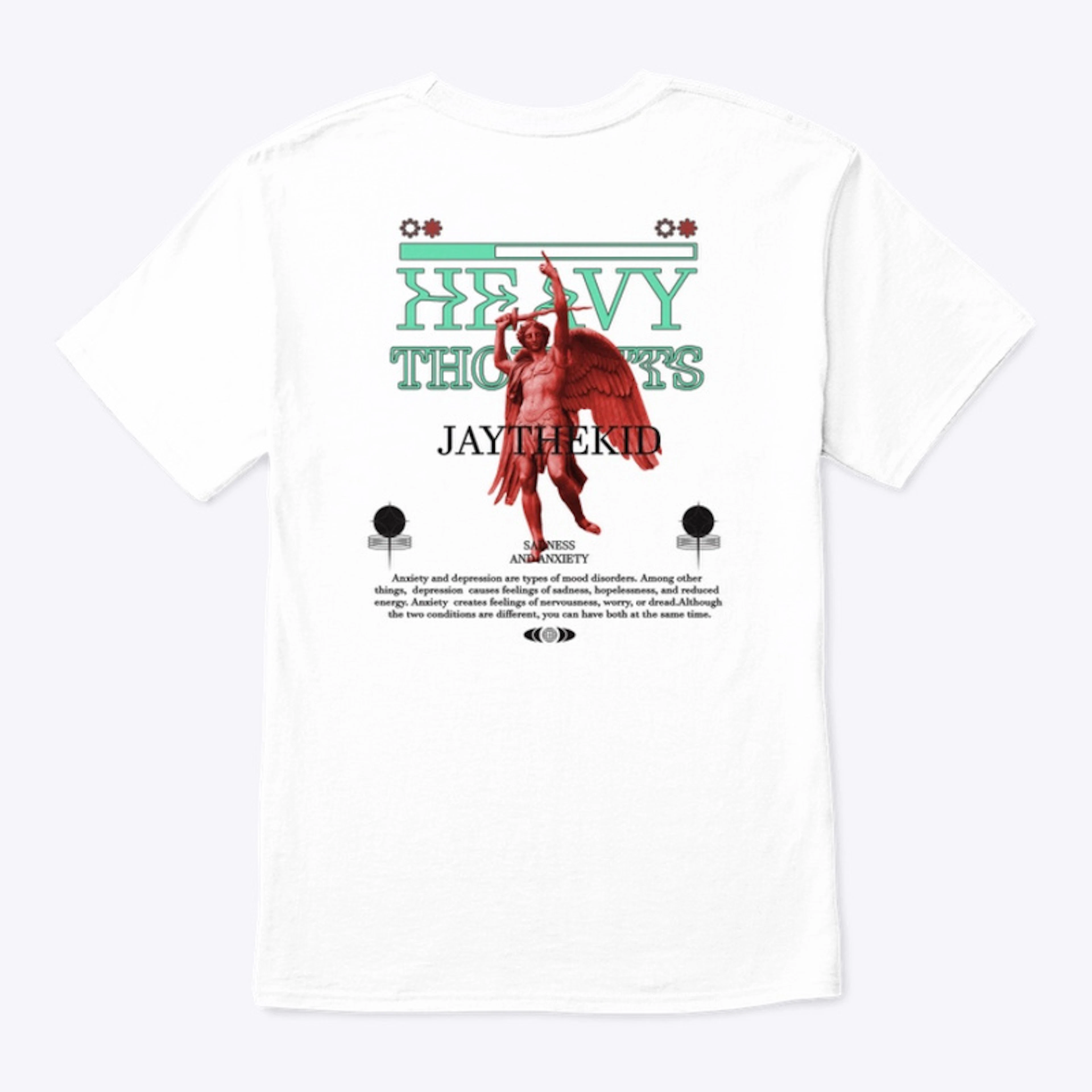 Heavy Thoughts White Tee